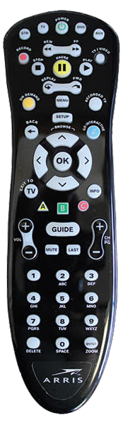 Arris MXv4 Remote Control